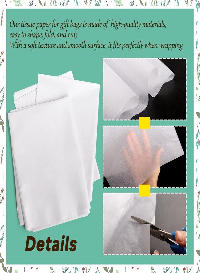 SBYURE 30 Sheets 24 x 36 Inch White Tissue Paper for Gift Bags, Tissue Paper for Packaging, Clothing Storage, Holiday, Birthday and DIY Crafts (30) - Image 3